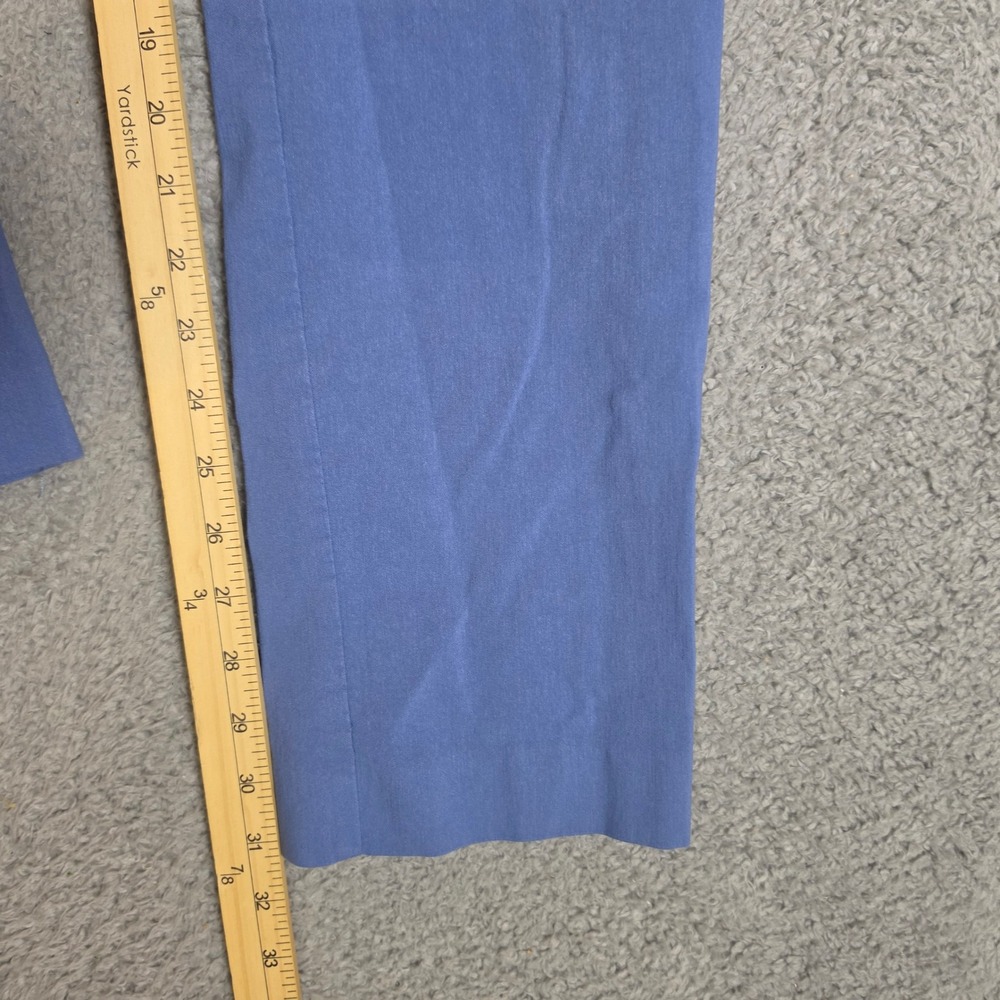 Tommy Hilfiger Chino Pants Mens 33x32 Blue Excellent Stretch Rayon Nylon Blend - Picture 6 of 8